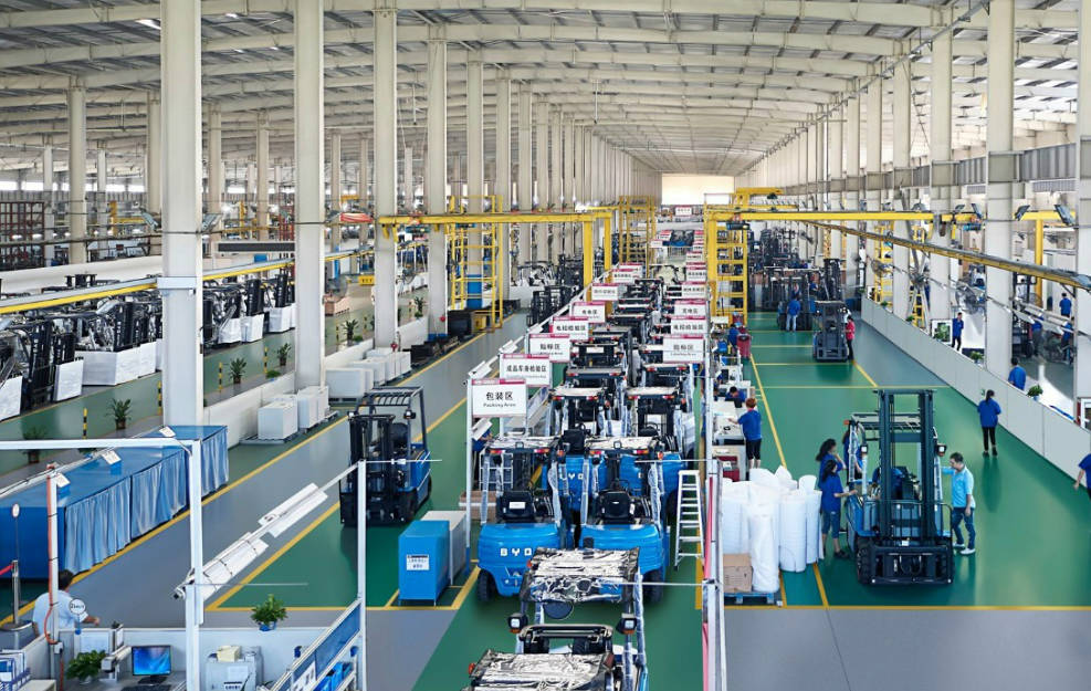 Factory Workshop Production Line