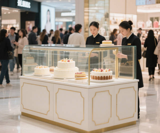 French Pastry Display